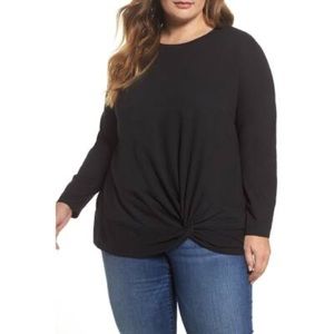 Caslon Twist Front Top